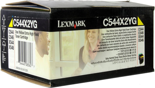 Lexmark C544X2YG toner cartridge 1 pc(s) Original Yellow