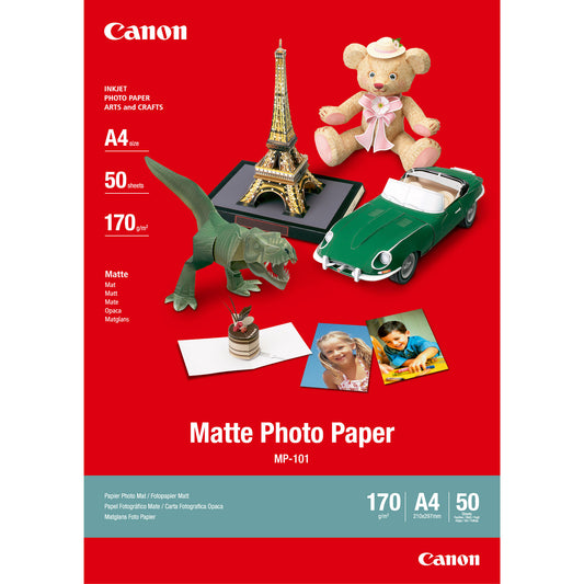 Canon MP-101 Matte Photo Paper A4 - 50 Sheets