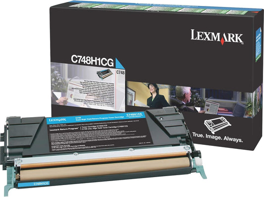 Lexmark C748H1CG toner cartridge 1 pc(s) Original Cyan