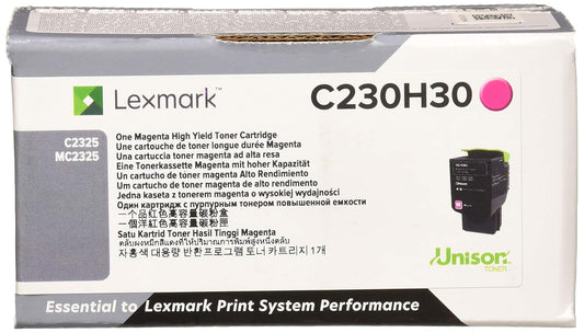 Lexmark C230H30 toner cartridge 1 pc(s) Original Magenta