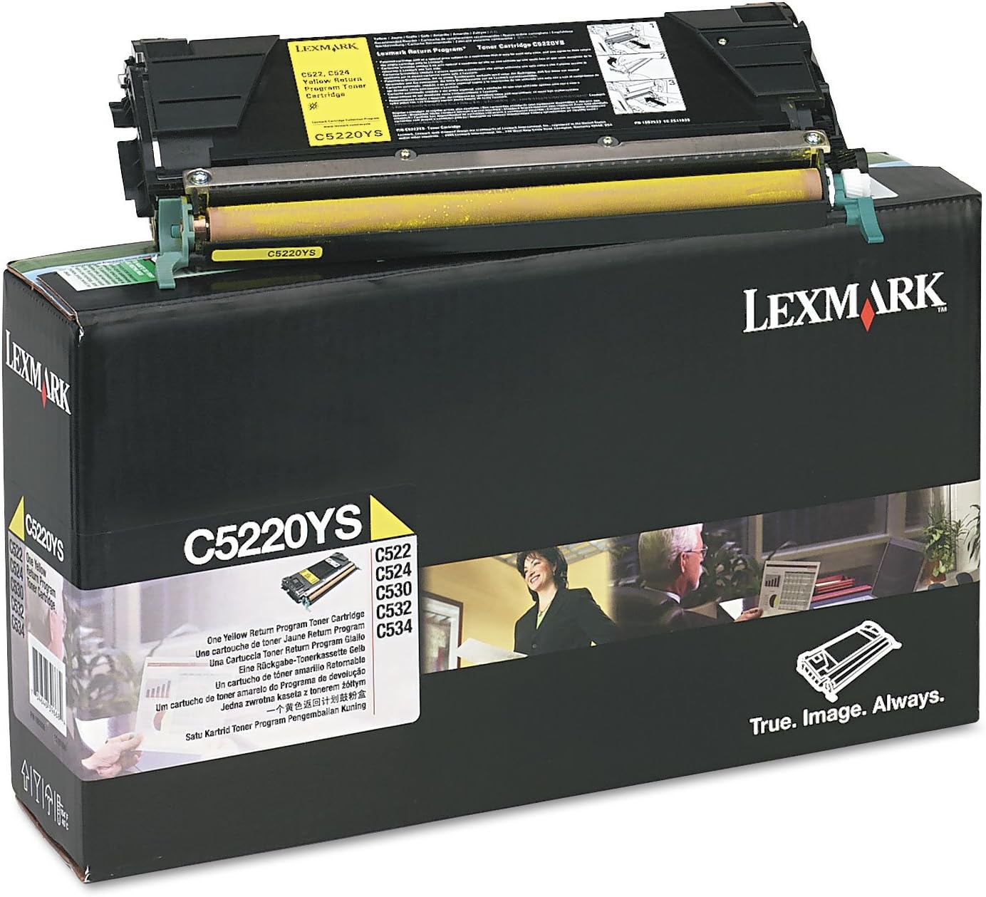 Lexmark C5220YS toner cartridge 1 pc(s) Original Yellow