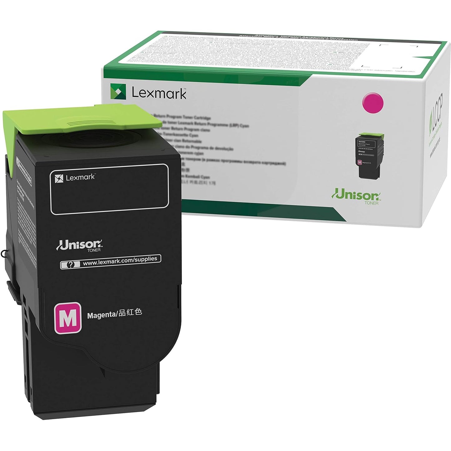 Lexmark 24B7558 toner cartridge 1 pc(s) Original Magenta