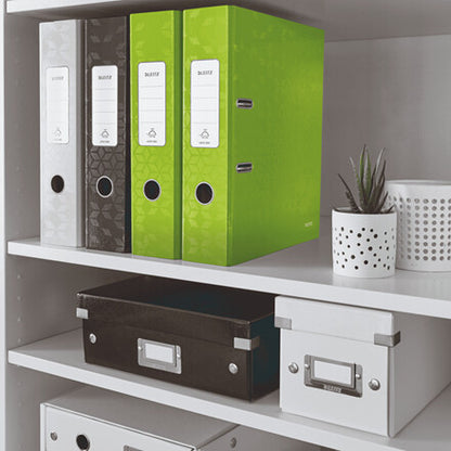 Leitz Lever Arch File 180° WOW POB/Laminated A4/80mm