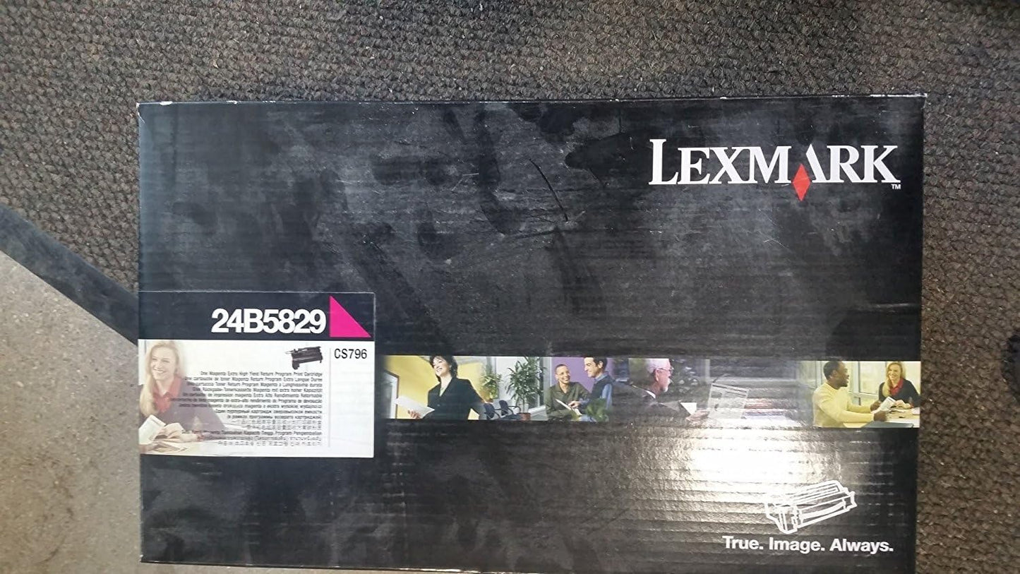 Lexmark 24B5829 toner cartridge 1 pc(s) Original Magenta