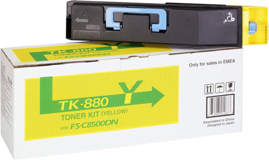 KYOCERA TK-880Y toner cartridge Original Yellow