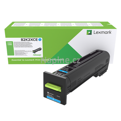 Lexmark 82K2XCE toner cartridge 1 pc(s) Original Cyan