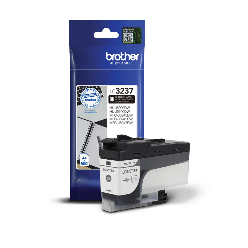 Brother LC3237BK ink cartridge 1 pc(s) Original Black