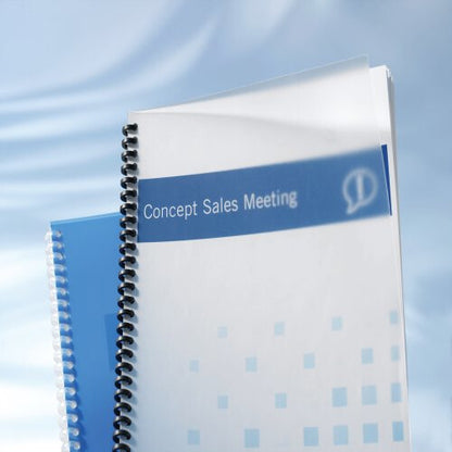 GBC Binding Cover Poly Clear View A4 350 MicronTranslusent