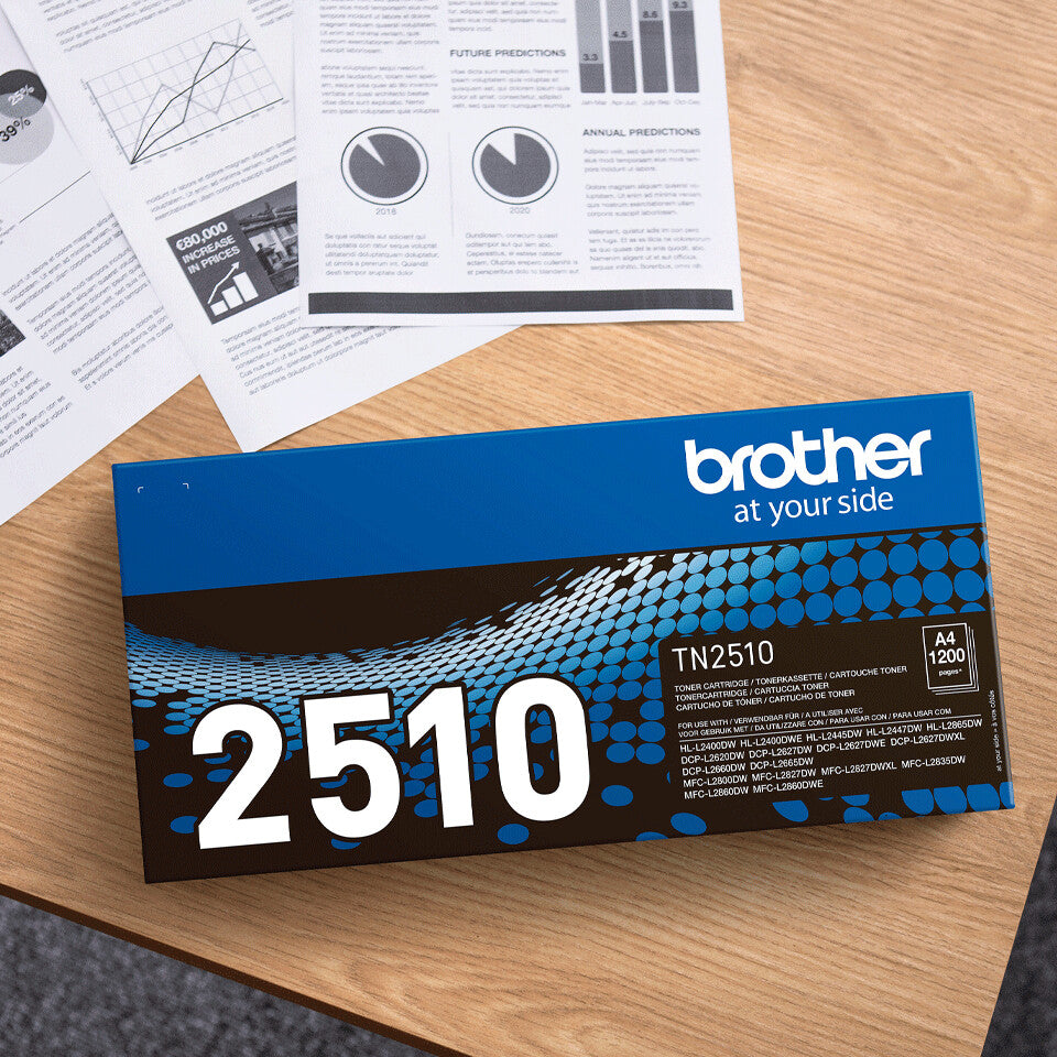 Brother TN-2510 toner cartridge 1 pc(s) Original Black