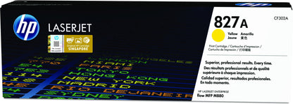 HP 827A Yellow Original LaserJet Toner Cartridge