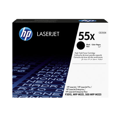 HP 55X High Yield Black Original LaserJet Toner Cartridge