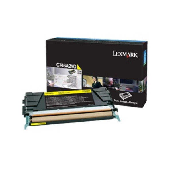 Lexmark C746A3YG toner cartridge 1 pc(s) Original Yellow