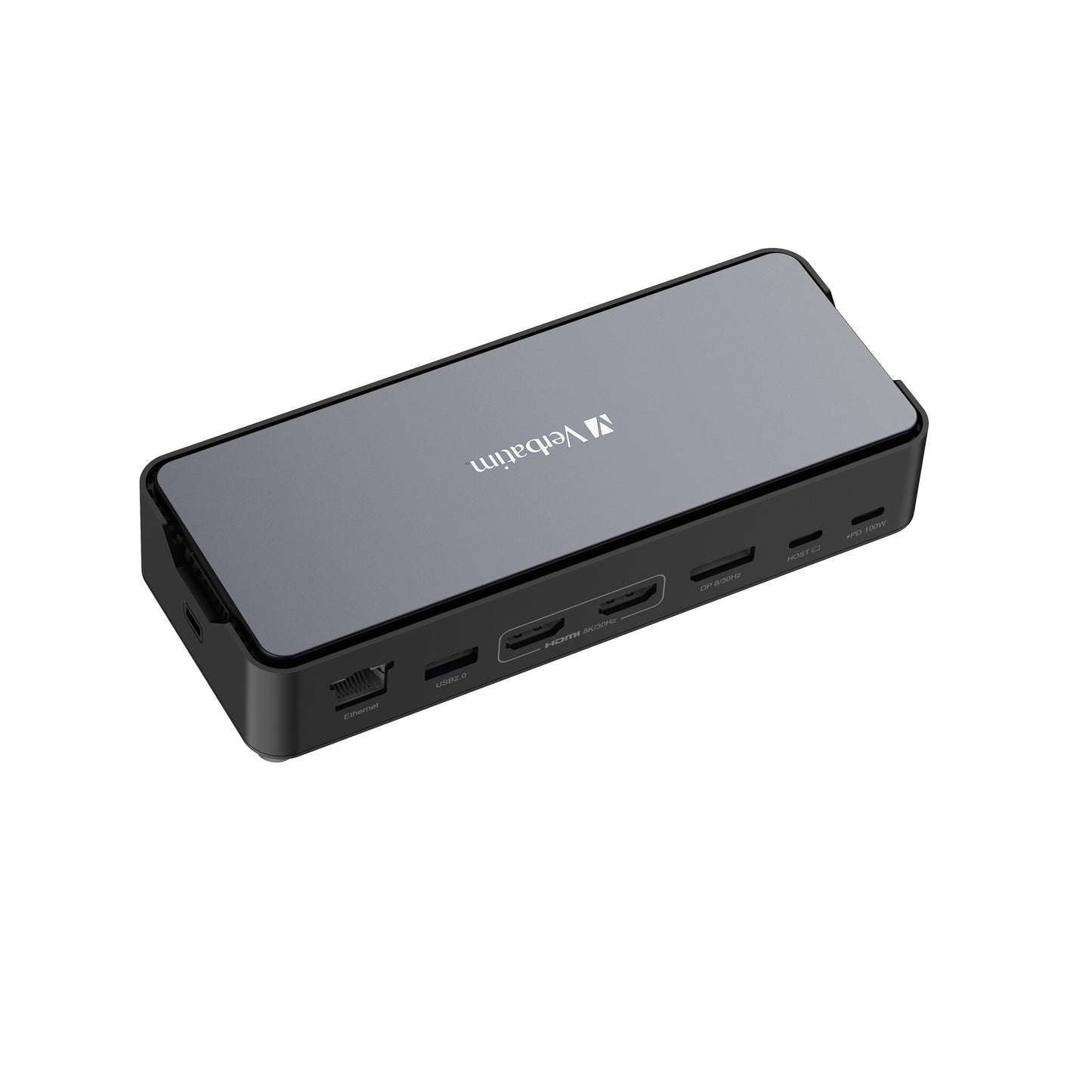 Verbatim CDS-15S Wired USB 3.2 Gen 1 (3.1 Gen 1) Type-C Black, Grey