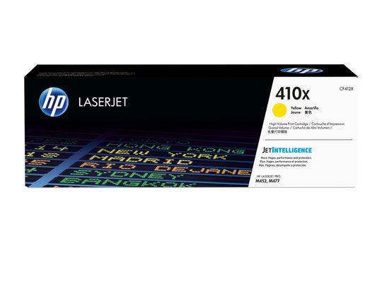 HP 410X High Yield Yellow Original LaserJet Toner Cartridge