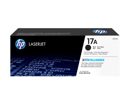 HP 17A Black Original LaserJet Toner Cartridge