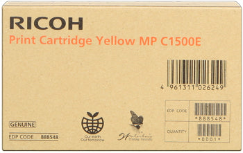 Ricoh Gel Type MP C1500 Yellow ink cartridge 1 pc(s) Original