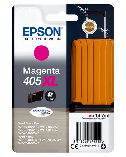 Epson 405XL DURABrite Ultra Ink ink cartridge 1 pc(s) Original High (XL) Yield Magenta