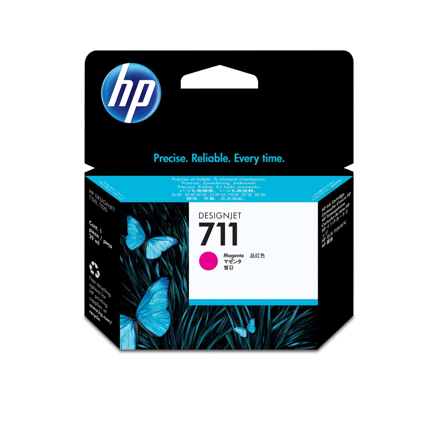 HP 711 29-ml Magenta DesignJet Ink Cartridge