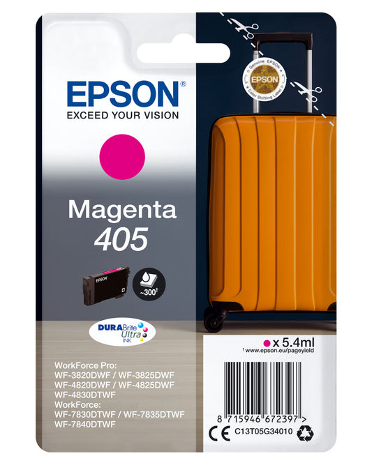 Epson 405 DURABrite Ultra Ink ink cartridge 1 pc(s) Original Standard Yield Magenta