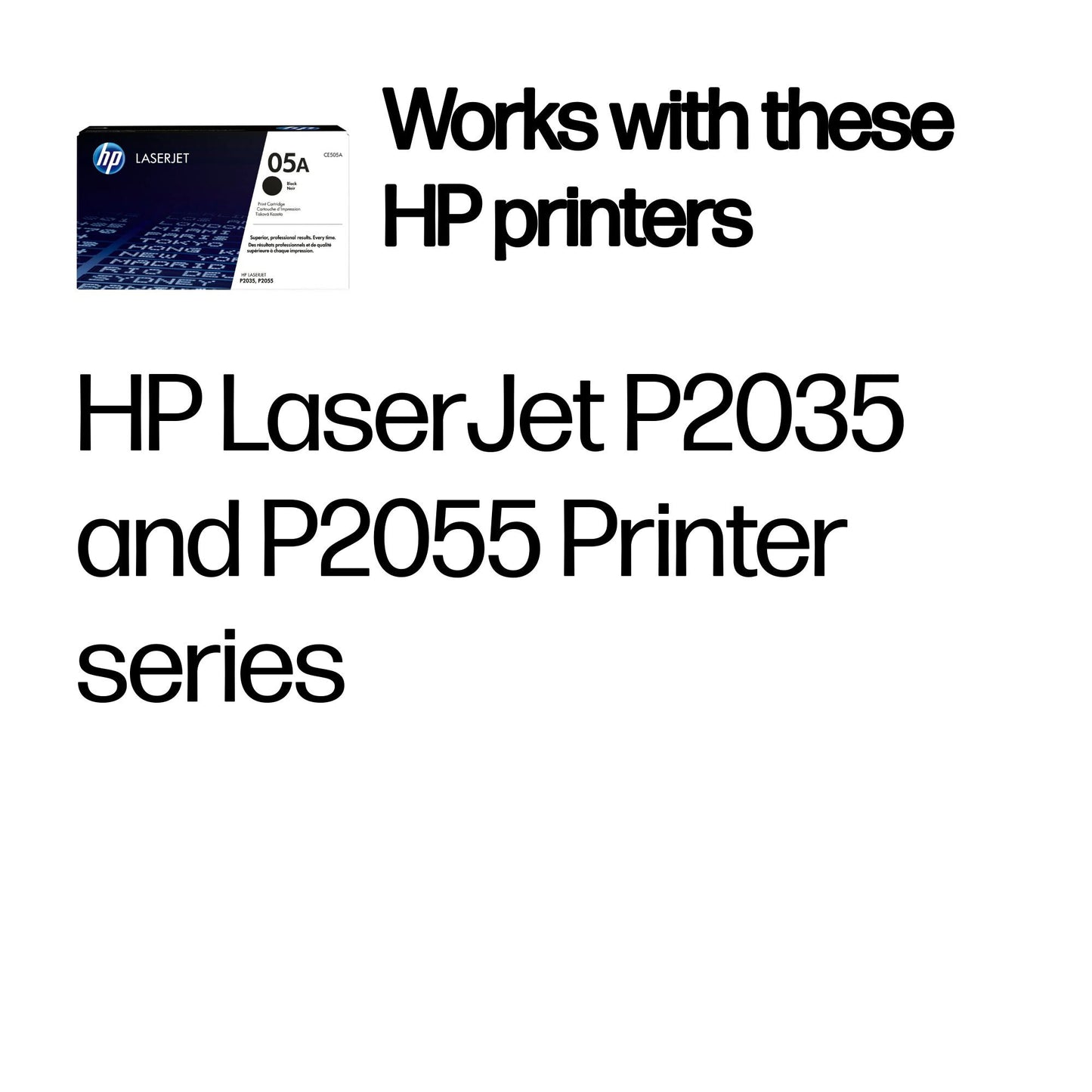 HP 05A Black Original LaserJet Toner Cartridge