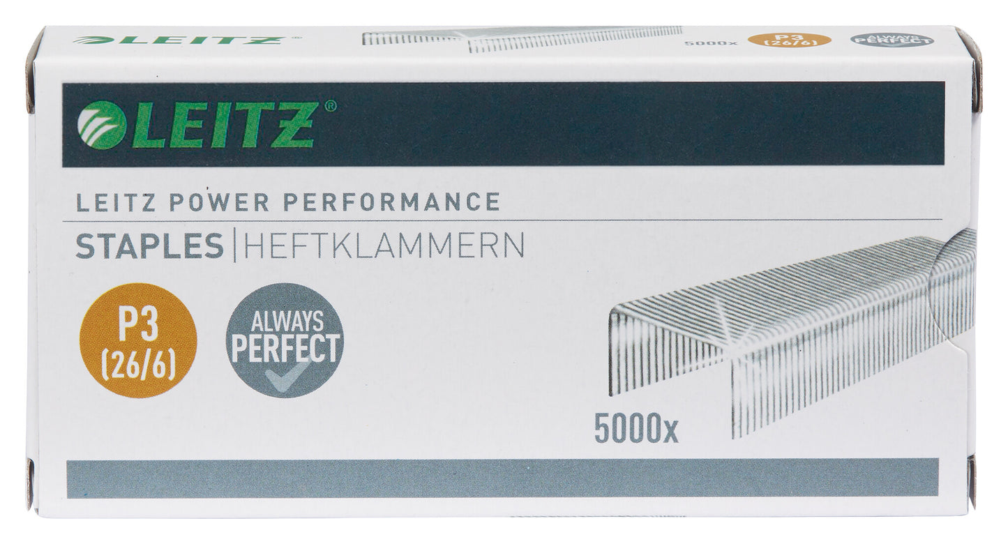 Leitz Staples P3 26/6 Box of 5000