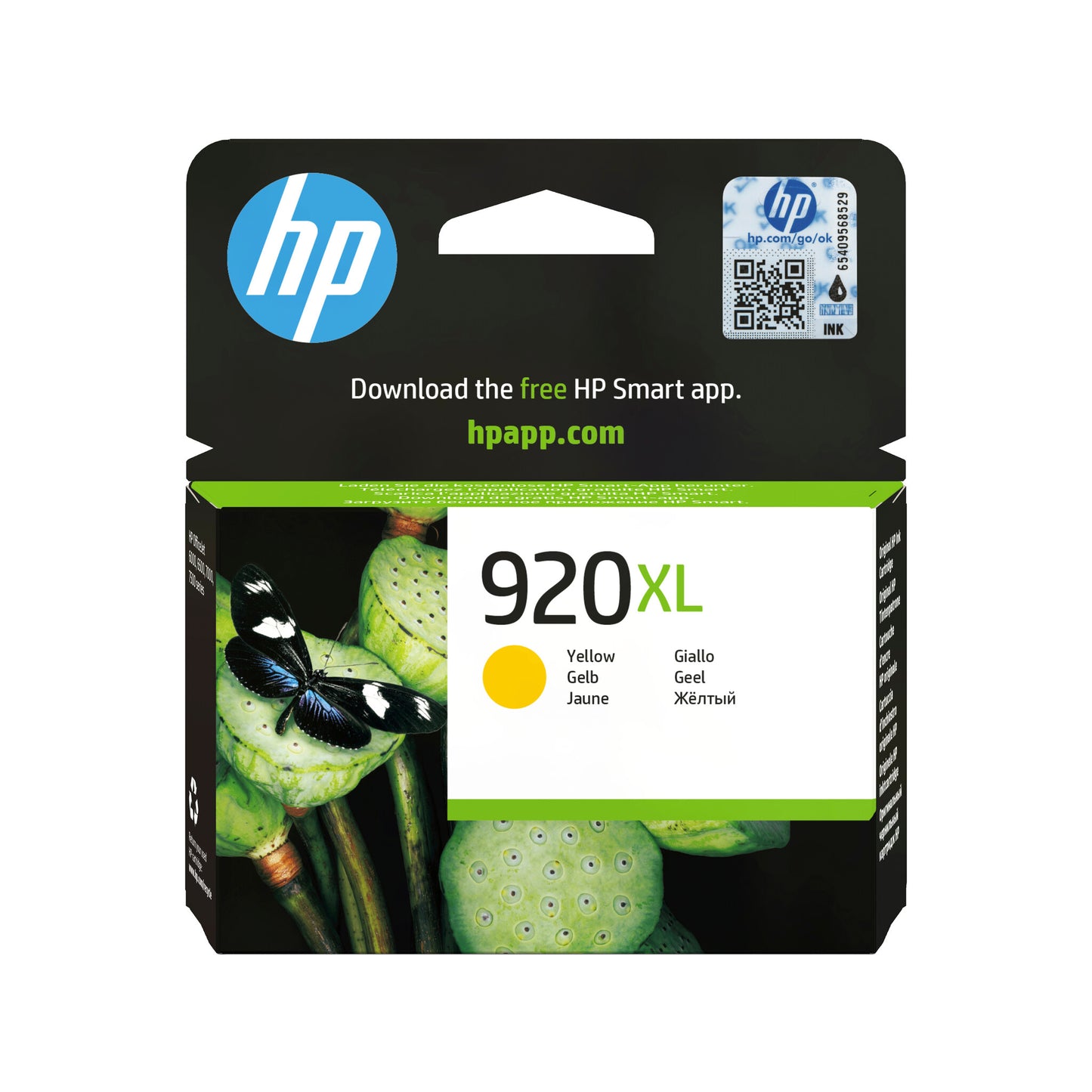 HP 920XL High Yield Yellow Original Ink Cartridge