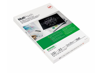 GBC Lamination Pouch A3 Matt 150 Micron