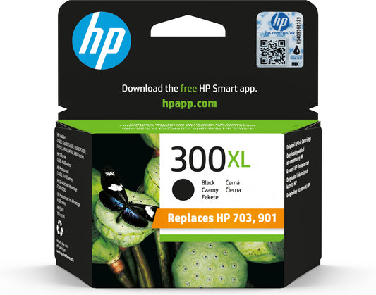 HP 300XL High Yield Black Original Ink Cartridge