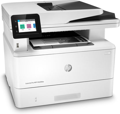 HP LaserJet Pro MFP M428fdw, Print, Copy, Scan, Fax, Email, Scan to email; Two-sided scanning