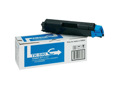 KYOCERA TK-590C toner cartridge 1 pc(s) Original Cyan