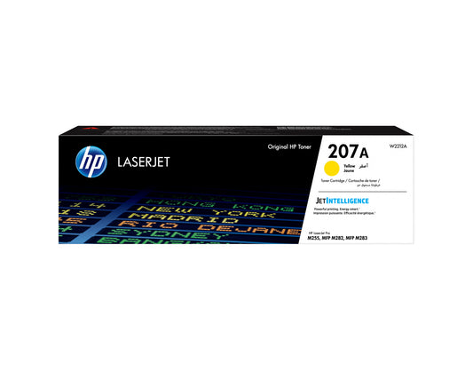 HP 207A Yellow Original LaserJet Toner Cartridge