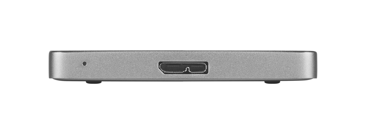 Verbatim Store 'n' Go ALU Slim Portable Hard Drive 2TB Space Grey