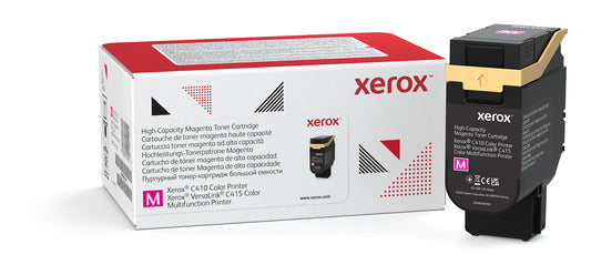 Xerox Genuine ® C410 Color Printer/VersaLink® C415 Color Multifunction Printer Magenta High capacity Toner Cartridge (7000 Pages) - 006R04687