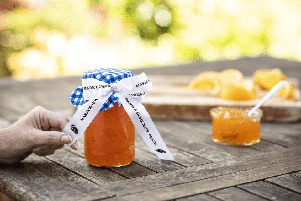 Brother TZE-R251 label-making tape Black on white