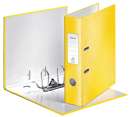 Leitz Lever Arch File 180° WOW POB/Laminated A4/80mm