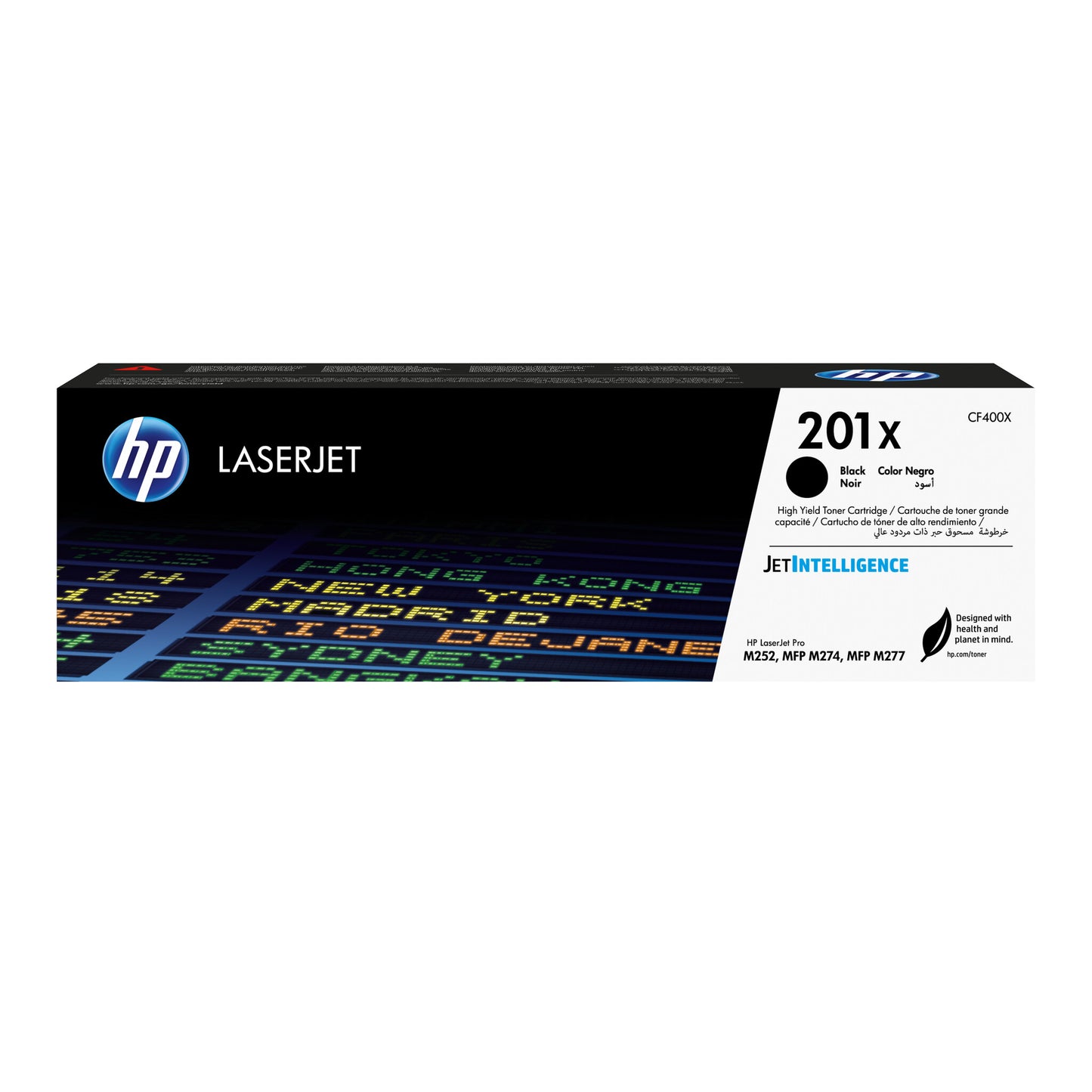 HP 201X High Yield Black Original LaserJet Toner Cartridge