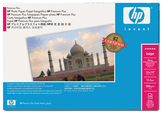 HP Q5487A photo paper Black, Blue, White