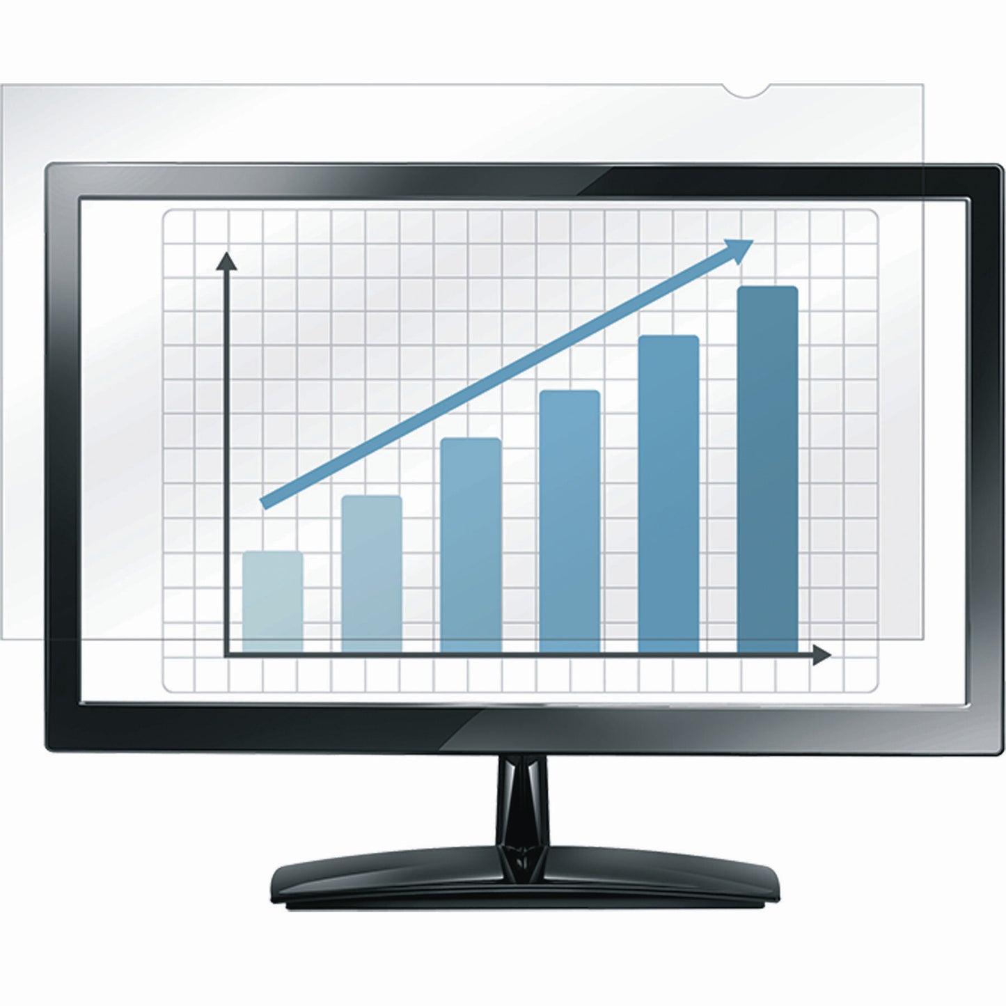 Fellowes PrivaScreen 61 cm (24") Monitor Frameless display privacy filter