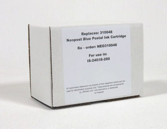 Data Direct Neopost IS240 280 Ink Blue Remanufactured 310048RM