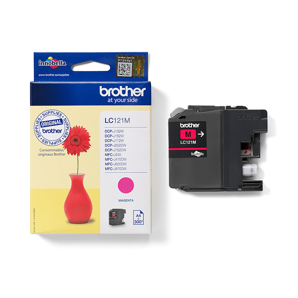 Brother LC121M ink cartridge 1 pc(s) Original Magenta