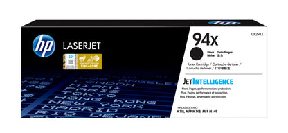 HP 94X High Yield Black Original LaserJet Toner Cartridge