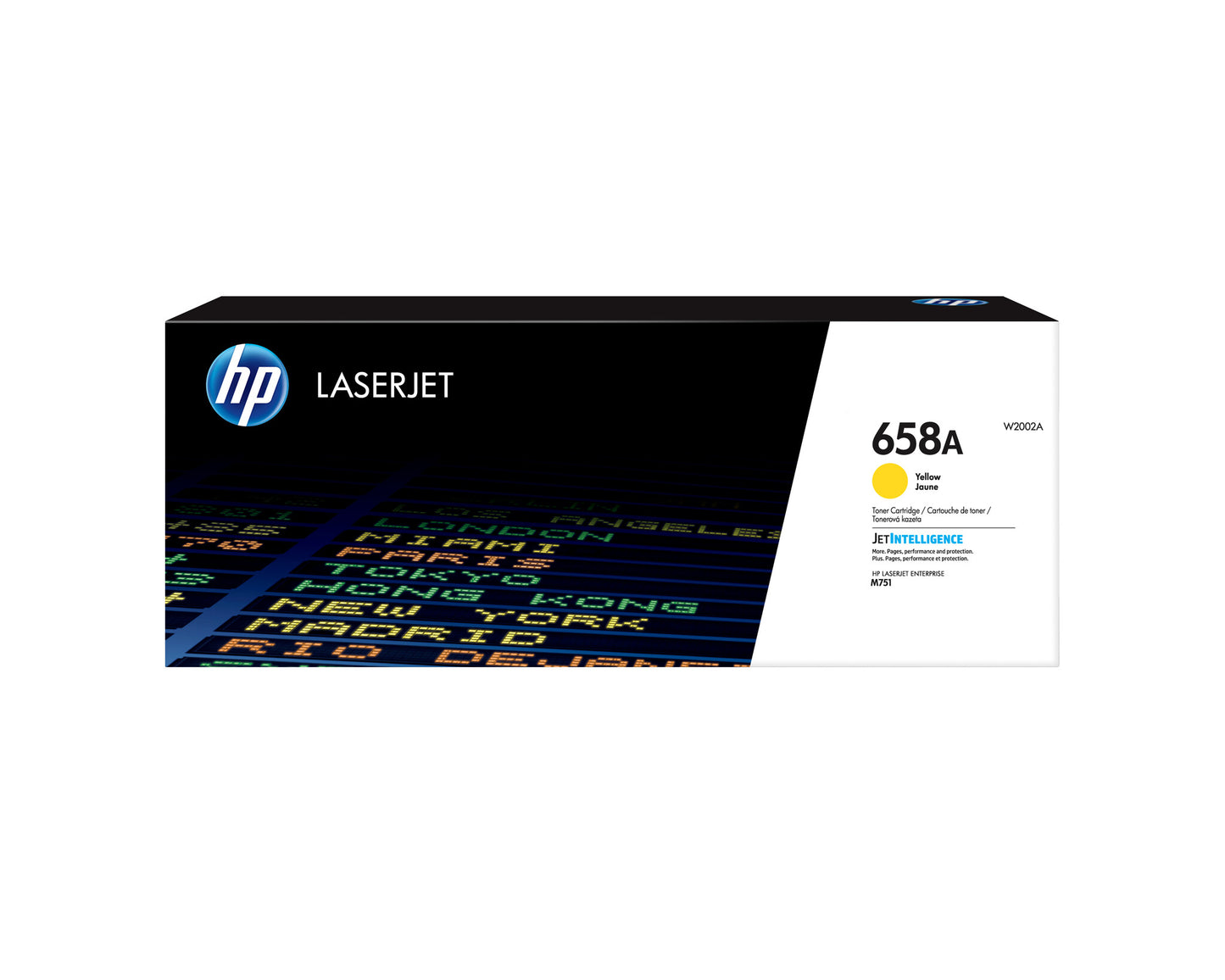 HP 658A Yellow Original LaserJet Toner Cartridge