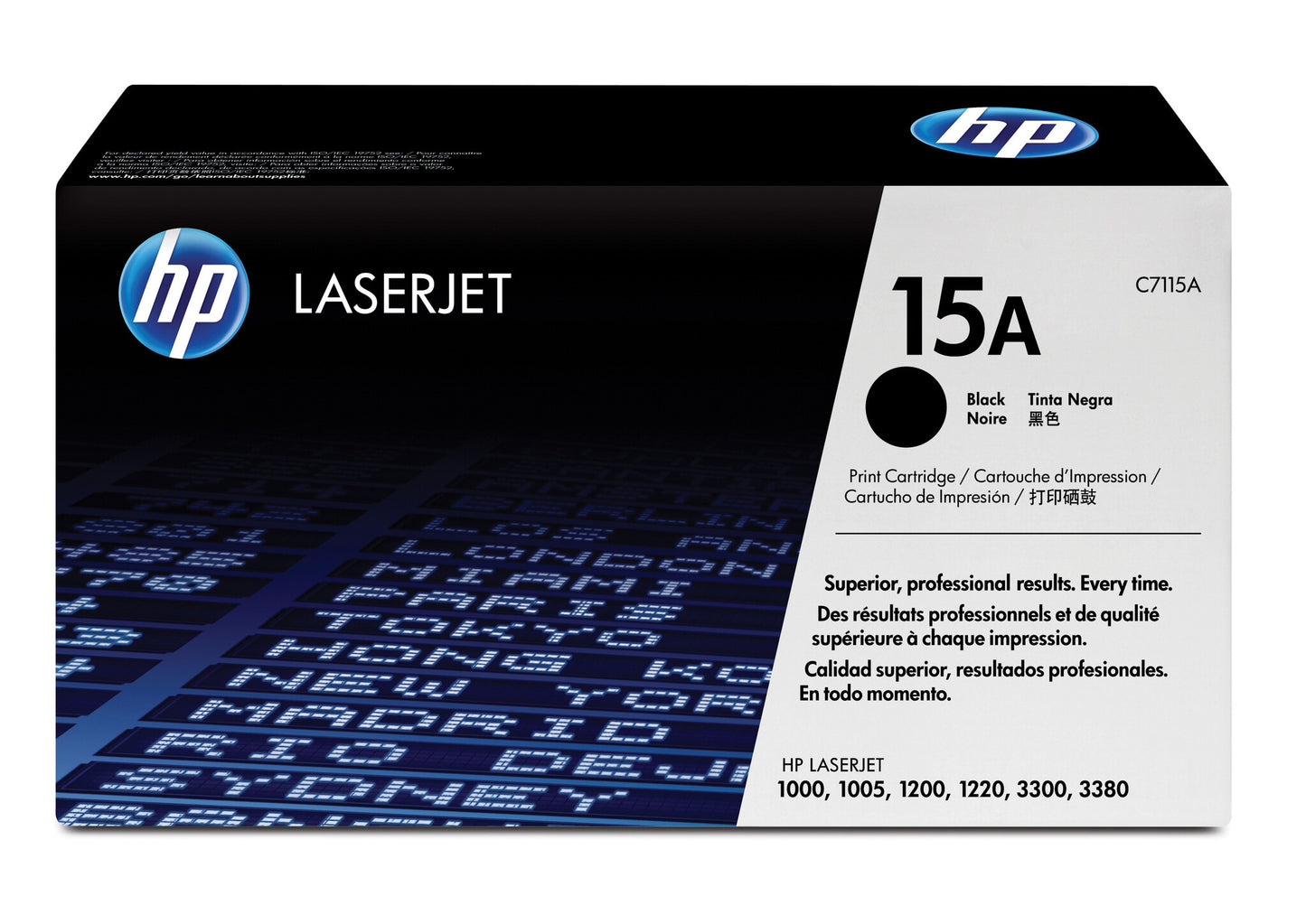 HP 15A Black Original LaserJet Toner Cartridge