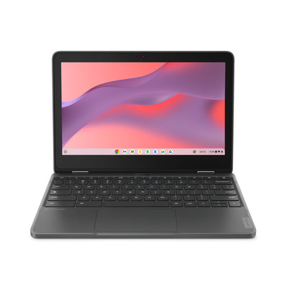 Lenovo 300e Yoga Chromebook MediaTek Kompanio 520 29.5 cm (11.6") Touchscreen HD 8 GB LPDDR4x-SDRAM 64 GB eMMC Wi-Fi 6 (802.11ax) ChromeOS Grey