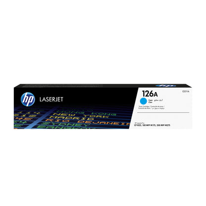 HP 126A Cyan Original LaserJet Toner Cartridge