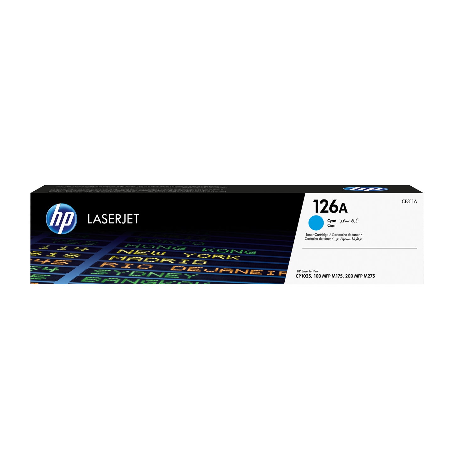 HP 126A Cyan Original LaserJet Toner Cartridge