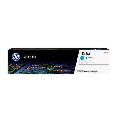 HP 126A Cyan Original LaserJet Toner Cartridge
