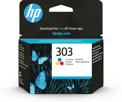 HP 303 Tri-color Original Ink Cartridge