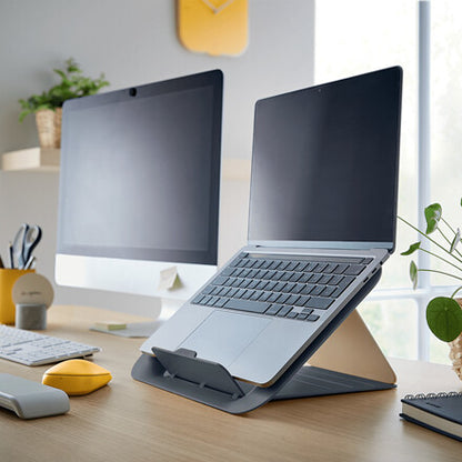 Leitz Ergo Cosy Adjustable Laptop Stand, 80% recycled plastic