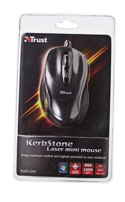 Trust KerbStone mouse USB Type-A Laser 800 DPI